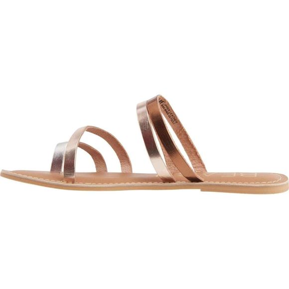 BEACH by Matisse Summertime Metallic Slide Sandals, brown, Size 7 - Picture 3 of 7